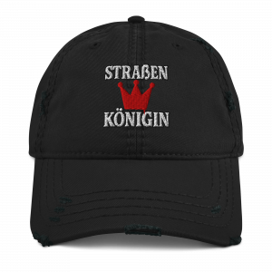 KiezKind – Straßenkönigin Dad Cap (Used-Look)