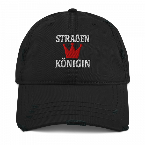 KiezKind – Straßenkönigin Dad Cap (Used-Look)