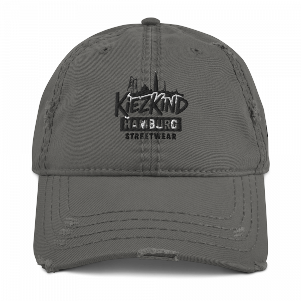 KiezKind – Hamburg Streetwear Dad Cap (Used-Look) – Bild 5