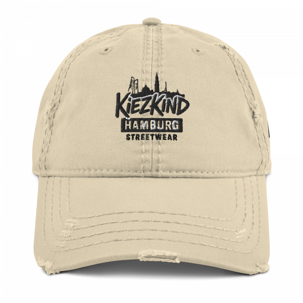 KiezKind – Hamburg Streetwear Dad Cap (Used-Look) – Bild 9