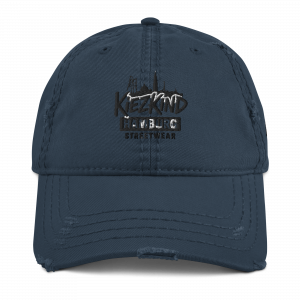 KiezKind – Hamburg Streetwear Dad Cap (Used-Look)