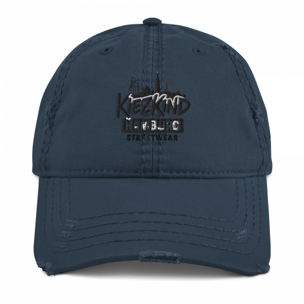 KiezKind – Hamburg Streetwear Dad Cap (Used-Look)