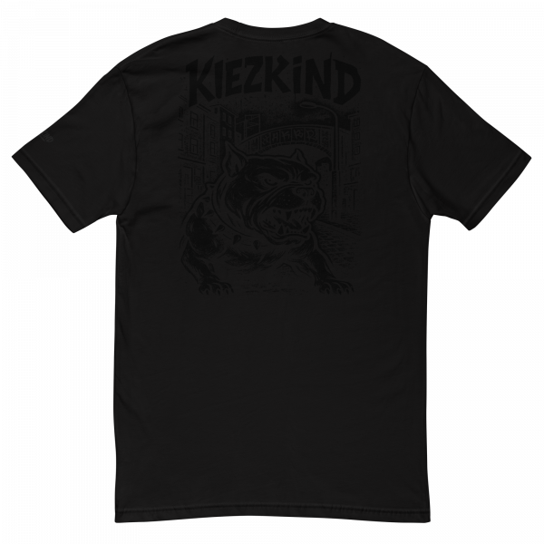 KiezKind – Bulldog Black T-Shirt (Slim Fit) – Bild 4