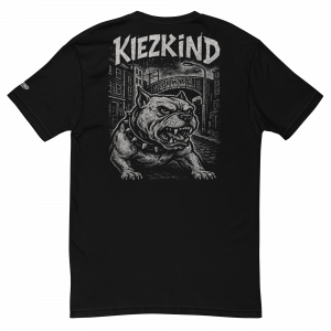 KiezKind – Bulldog White Heavy T-Shirt