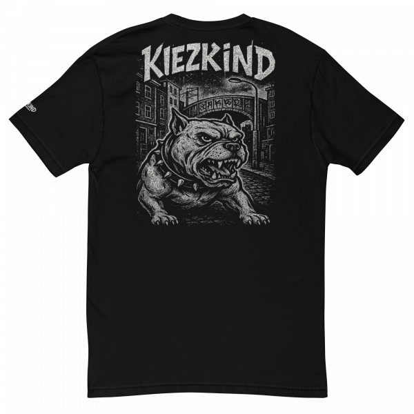 KiezKind – Bulldog White Heavy T-Shirt