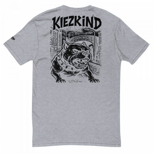 KiezKind – Bulldog Black T-Shirt (Slim Fit) – Bild 12
