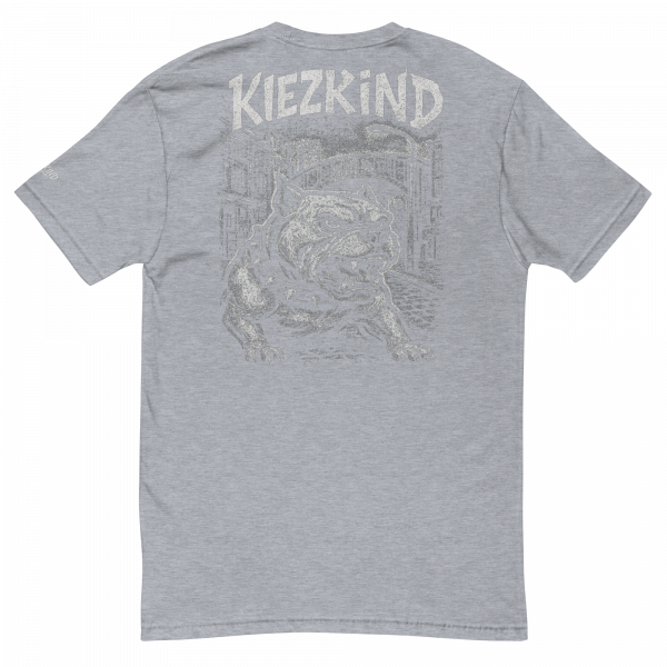KiezKind – Bulldog White T-Shirt (Slim Fit) – Bild 10