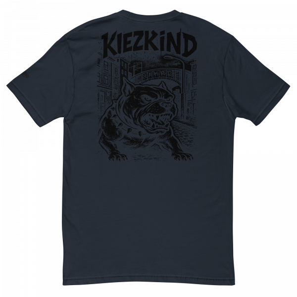 KiezKind – Bulldog Black T-Shirt (Slim Fit) – Bild 6