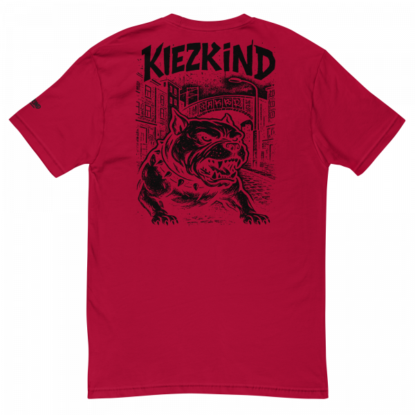 KiezKind – Bulldog Black T-Shirt (Slim Fit) – Bild 8
