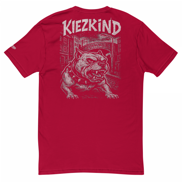 KiezKind – Bulldog White T-Shirt (Slim Fit) – Bild 6