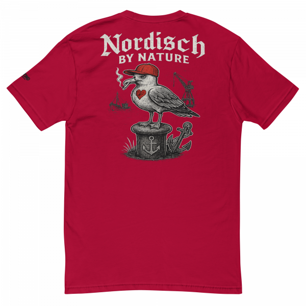 KiezKind – Nordisch by Nature Herren T-Shirt (Slim Fit) – Bild 6
