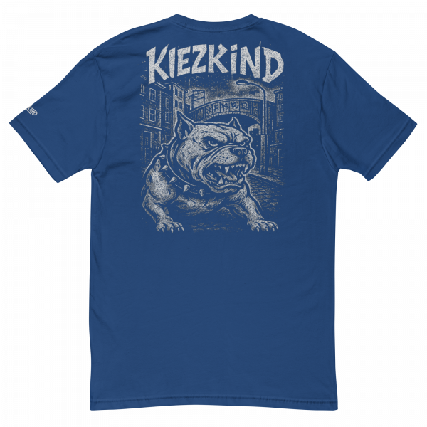 KiezKind – Bulldog White T-Shirt (Slim Fit) – Bild 8