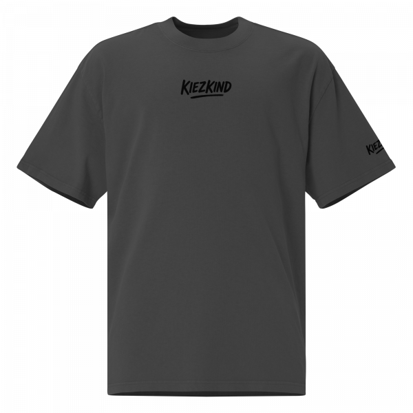 KiezKind – Bulldog Black Oversized T-Shirt – Bild 2