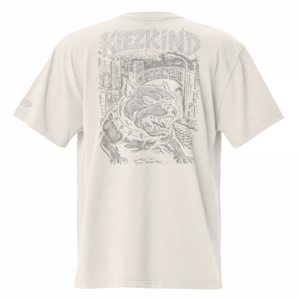 KiezKind – Bulldog White Oversized T-Shirt – Bild 14