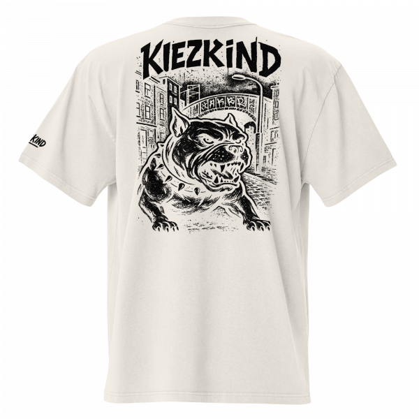 KiezKind – Bulldog Black Oversized T-Shirt – Bild 14