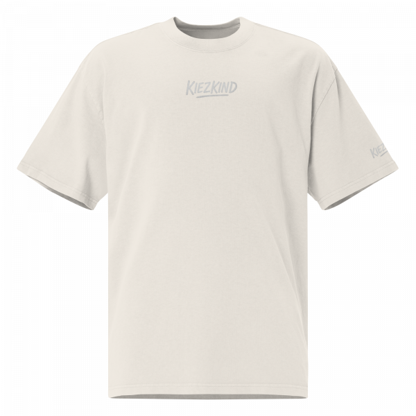 KiezKind – Bulldog White Oversized T-Shirt – Bild 13