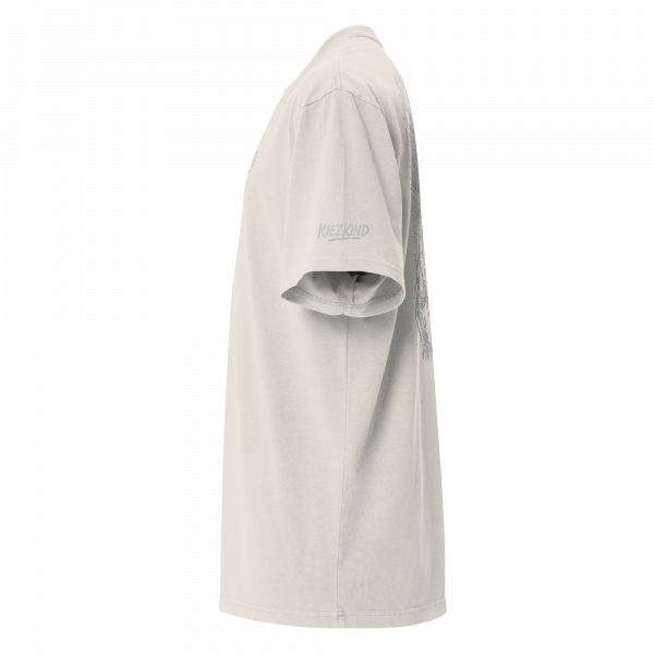 KiezKind – Bulldog White Oversized T-Shirt – Bild 15