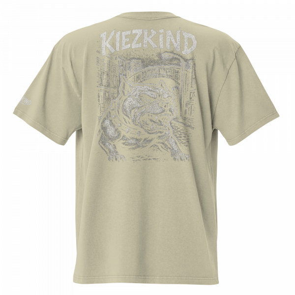 KiezKind – Bulldog White Oversized T-Shirt – Bild 10