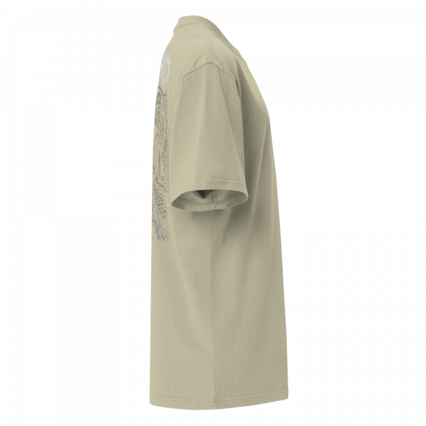 KiezKind – Bulldog White Oversized T-Shirt – Bild 12