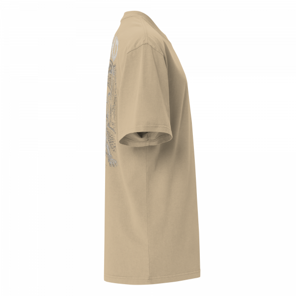 KiezKind – Bulldog White Oversized T-Shirt – Bild 8
