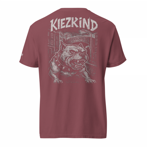 KiezKind – Bulldog White Heavy T-Shirt – Bild 40