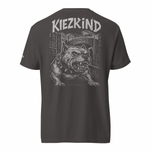KiezKind – Bulldog White Oversized T-Shirt