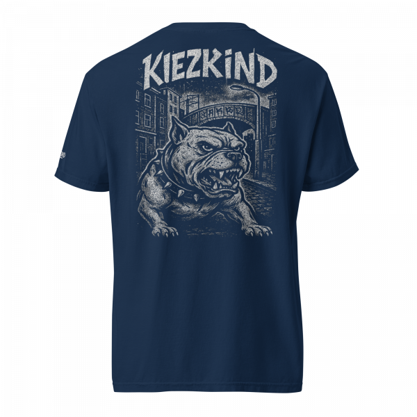 KiezKind – Bulldog White Heavy T-Shirt – Bild 6