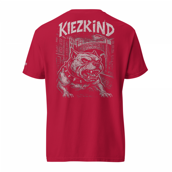 KiezKind – Bulldog White Heavy T-Shirt – Bild 12