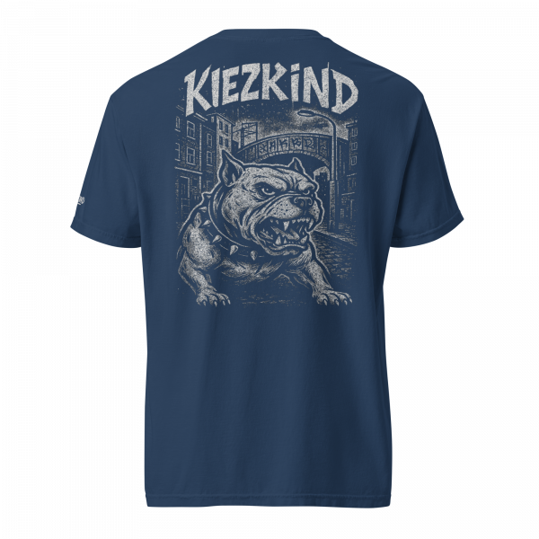 KiezKind – Bulldog White Heavy T-Shirt – Bild 16