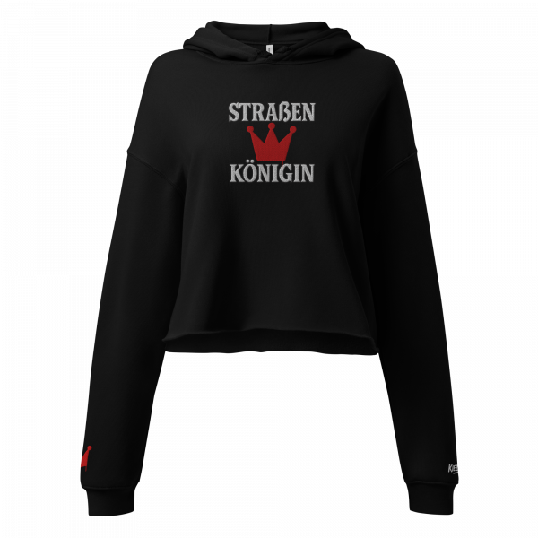 KiezKind – Straßenkönigin Cropped Hoodie – Bild 17