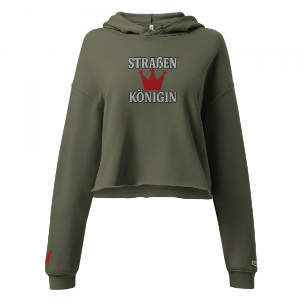 KiezKind – Straßenkönigin Cropped Hoodie – Bild 21