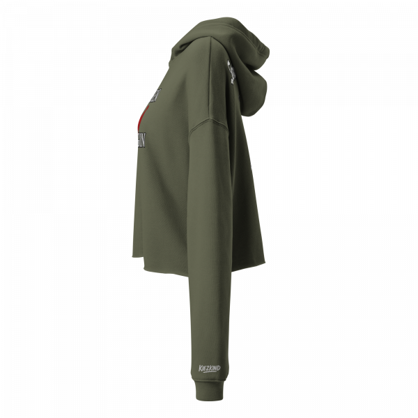 KiezKind – Straßenkönigin Cropped Hoodie – Bild 23