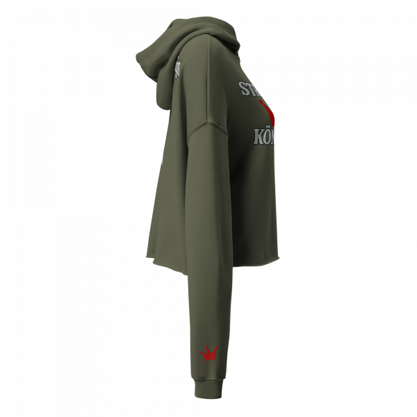 KiezKind – Straßenkönigin Cropped Hoodie – Bild 10