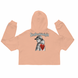 KiezKind – Straßenkönigin Cropped Hoodie