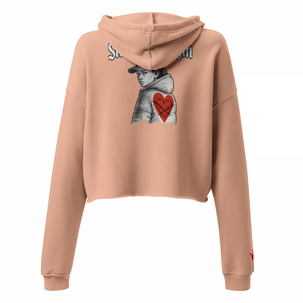 KiezKind – Straßenkönigin Cropped Hoodie – Bild 14