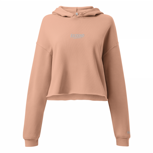 KiezKind – Bulldog White Cropped Hoodie – Bild 24