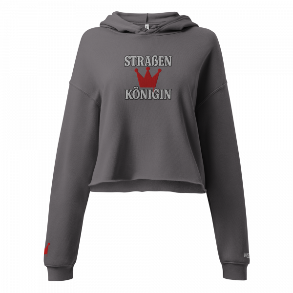 KiezKind – Straßenkönigin Cropped Hoodie – Bild 25