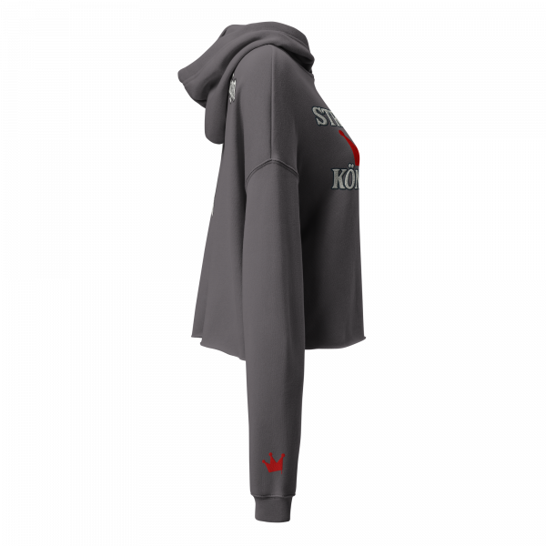 KiezKind – Straßenkönigin Cropped Hoodie – Bild 13