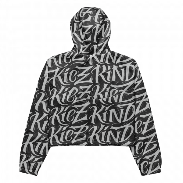 KiezKind – Allover Print Cropped Windjacke – Bild 2