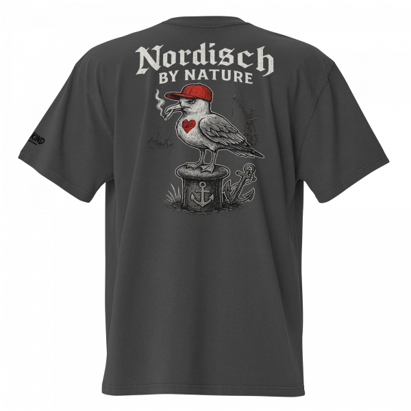 KiezKind – Nordisch by Nature Oversized T-Shirt – Bild 3