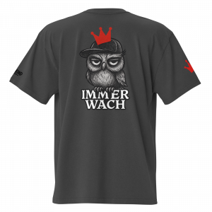 KiezKind – Immer Wach Oversized Vintage T-Shirt