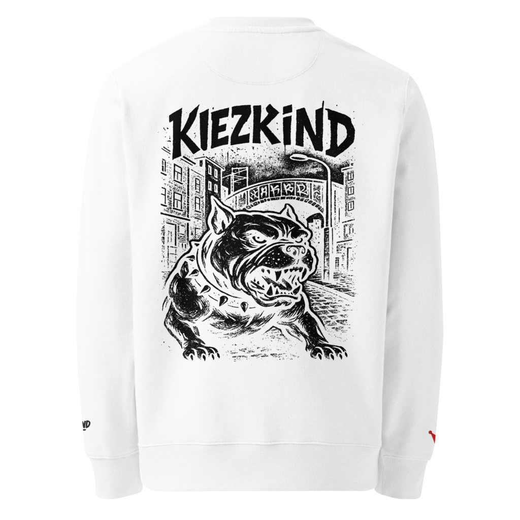 KiezKind – Bulldog Black Sweater