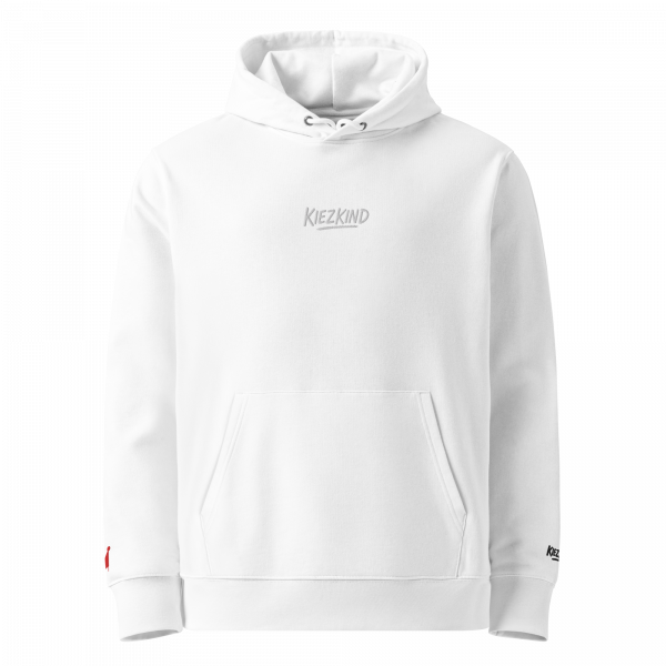 KiezKind – Bulldog White Hoodie – Bild 13