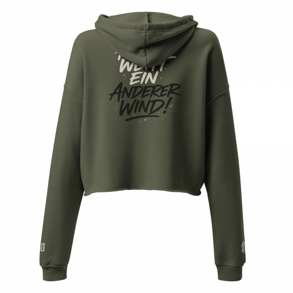 KiezKind – Ein anderer Wind! Cropped Hoodie – Bild 6