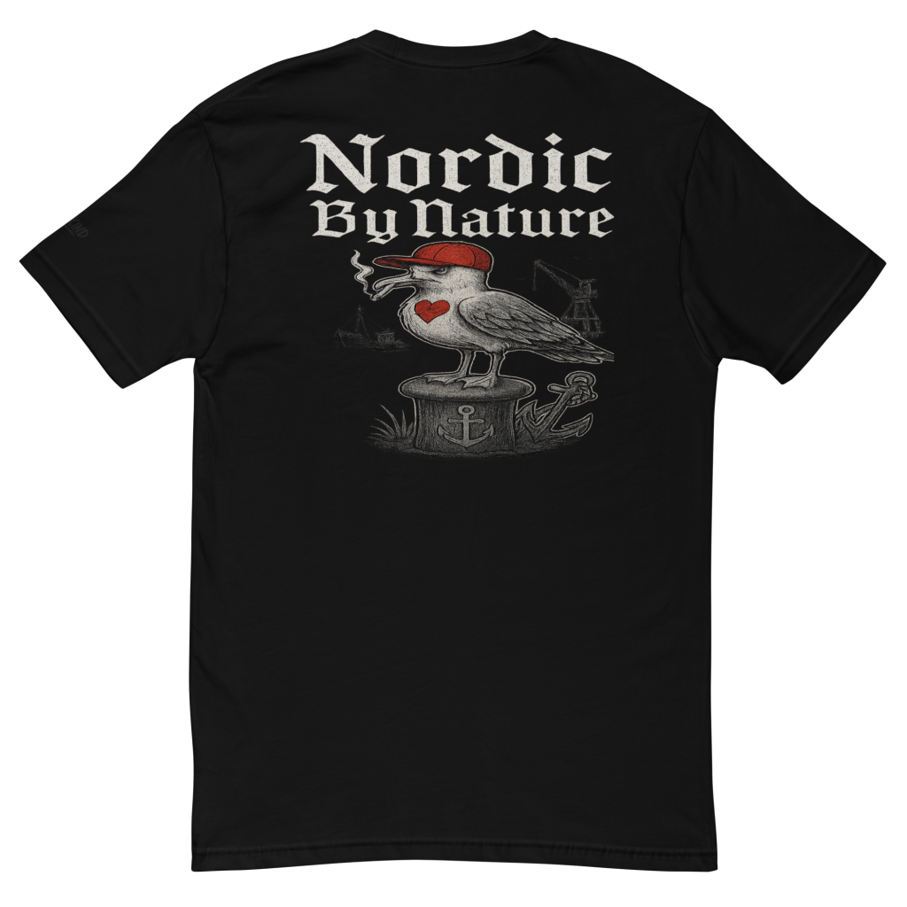 KiezKind – Nordic by Nature Herren T-Shirt (Slim Fit)