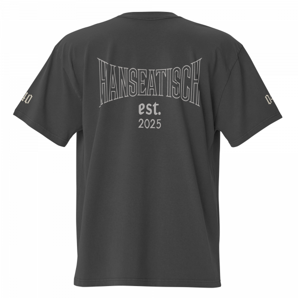 KiezKind – Hanseatisch est. 2025 Oversized T-Shirt – Bild 3