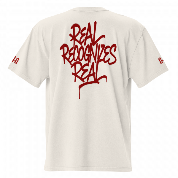 KiezKind – Real Recognizes Real Oversized T-Shirt – Bild 14