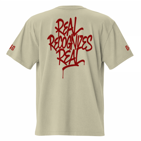 KiezKind – Real Recognizes Real Oversized T-Shirt – Bild 10