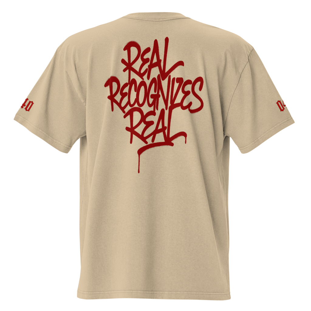 KiezKind – Real Recognizes Real Oversized T-Shirt