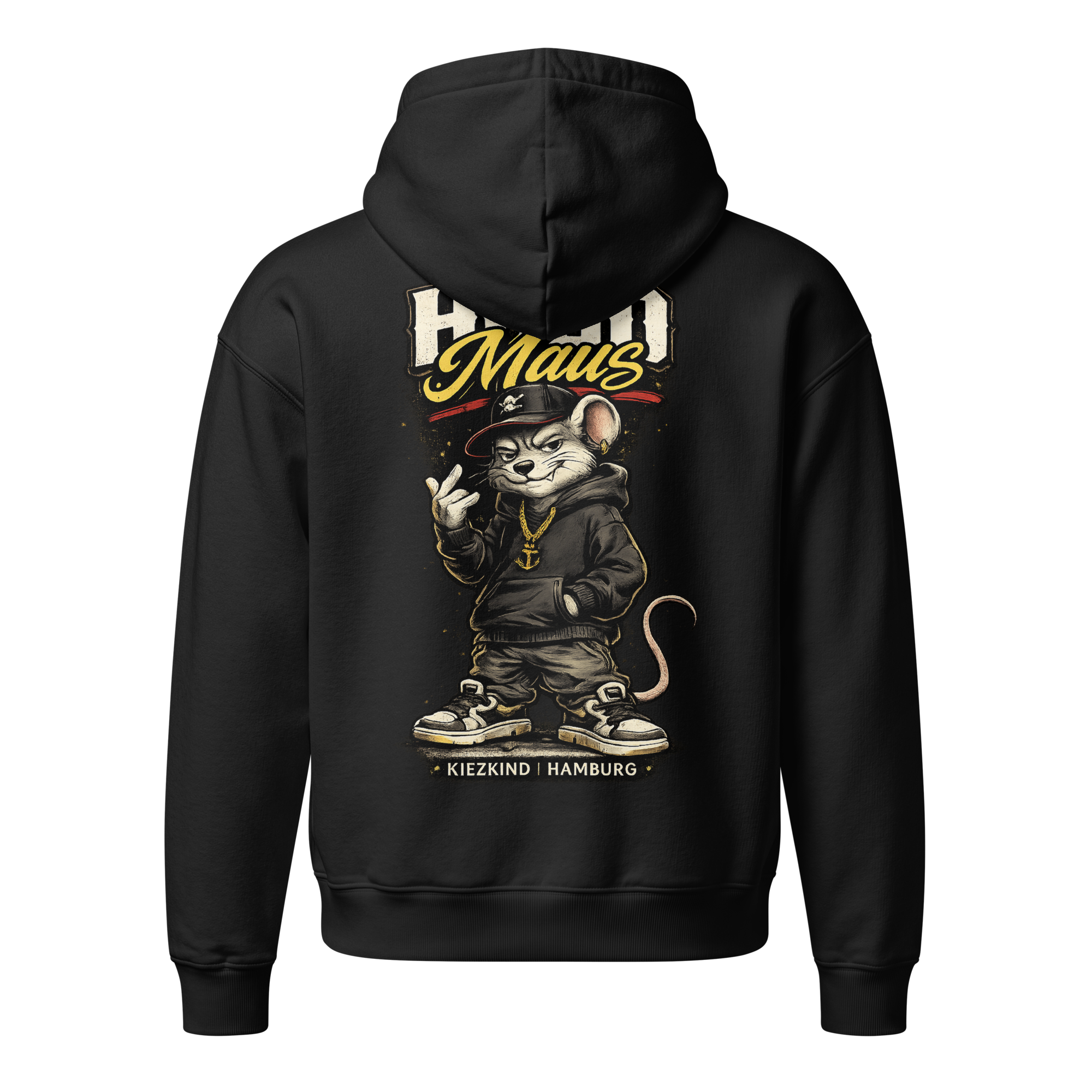 KiezKind – HoodMaus ♂ Relaxed Hoodie